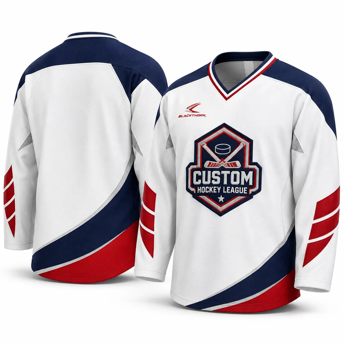 Sweep Stripe Ice Hockey Jersey — custom teamwear by Blackthorn World
