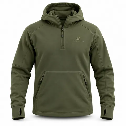Tactical Pullover Fleece Hoodie — custom hunting & tactical by Blackthorn World