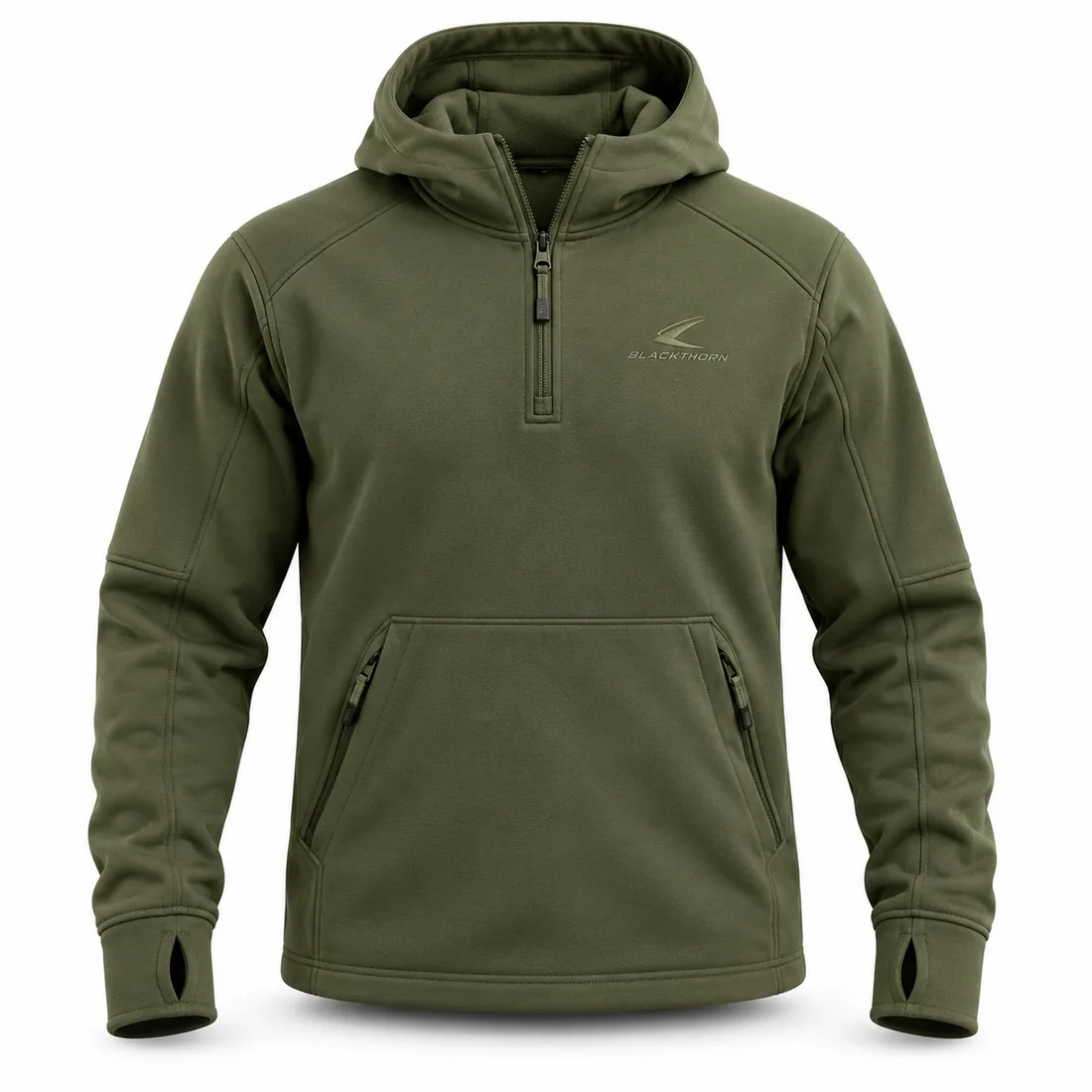 Tactical Pullover Fleece Hoodie — custom hunting & tactical by Blackthorn World