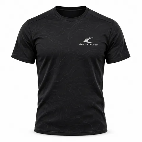Topo Print Tactical T-Shirt — custom hunting & tactical by Blackthorn World