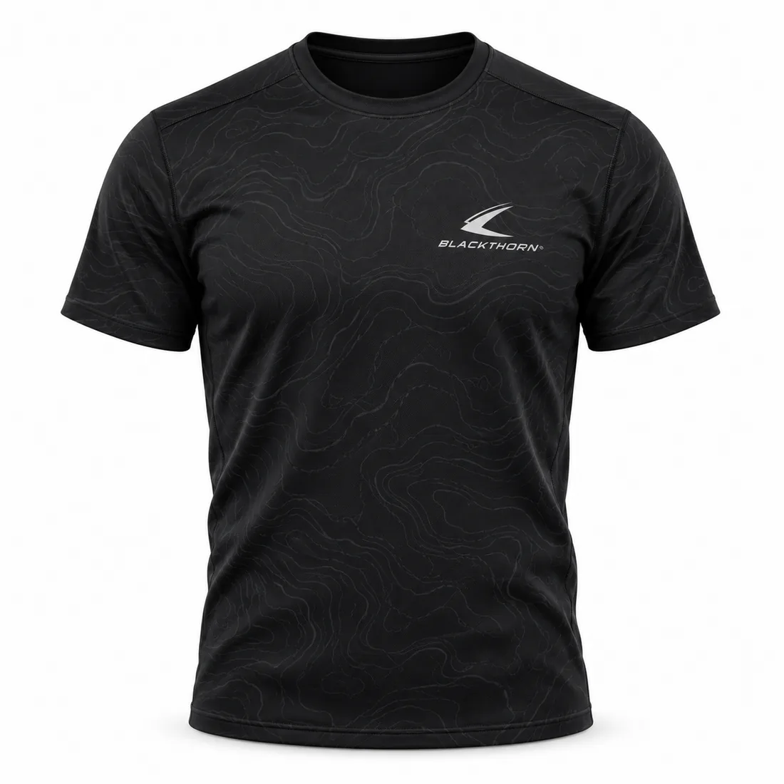 Topo Print Tactical T-Shirt — custom hunting & tactical by Blackthorn World