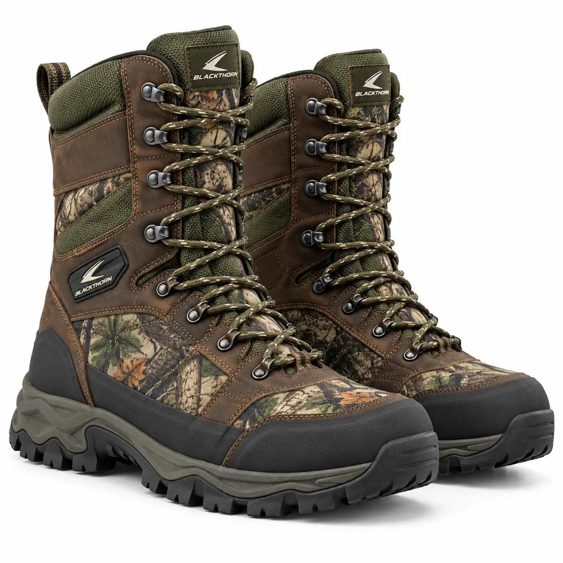 Tall Camo Insulated Hunting Boots — hunting & tactical boots by Blackthorn World