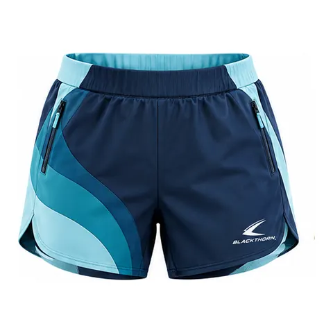 Tidal Curve-Panel Pickleball Shorts — Pickleball wear by Blackthorn World