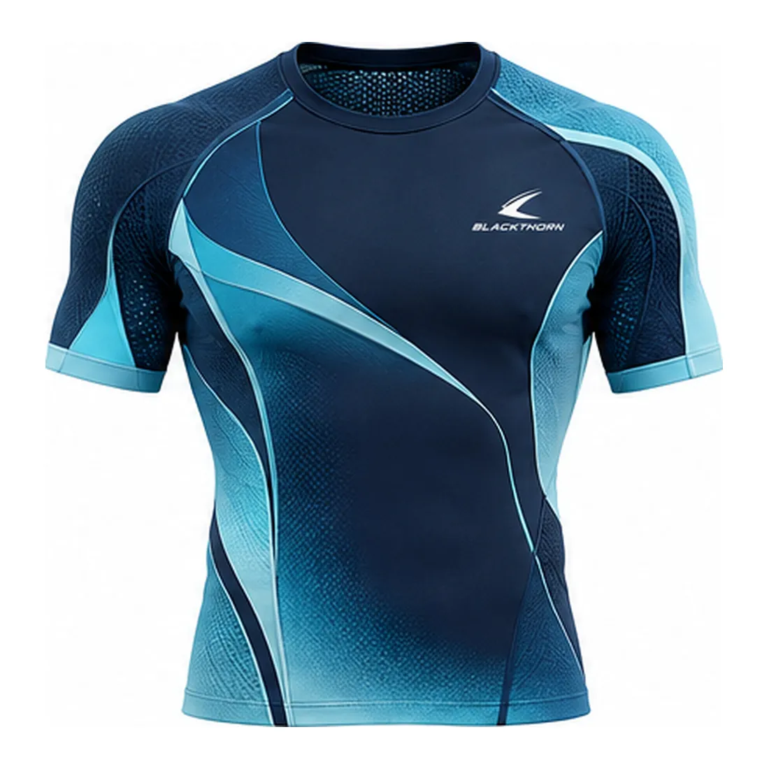 Tidal GPS-Pocket Compression Top — GPS vests & base layers by Blackthorn World, front view
