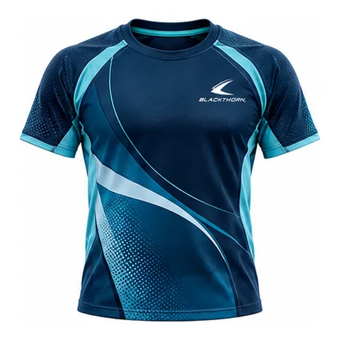 Tidal Perforated Performance Gym Tee — Training T-shirts by Blackthorn World