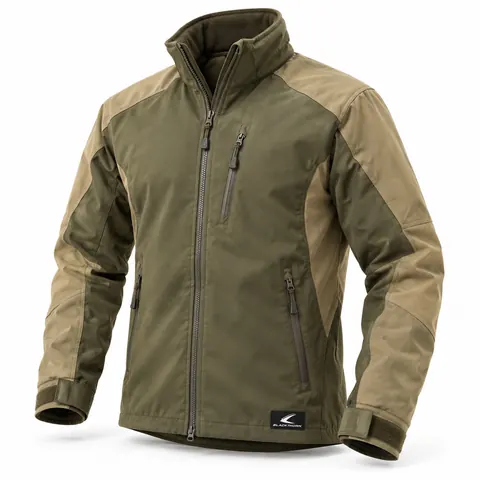 Two-Tone Olive Hunting Softshell Jacket — Hunting jackets & suits by Blackthorn World