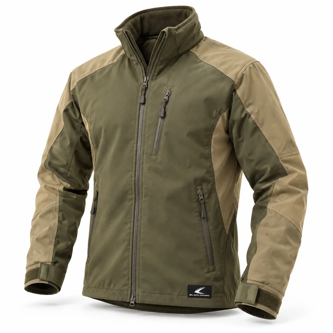 Two-Tone Olive Hunting Softshell Jacket — hunting jackets & suits by Blackthorn World
