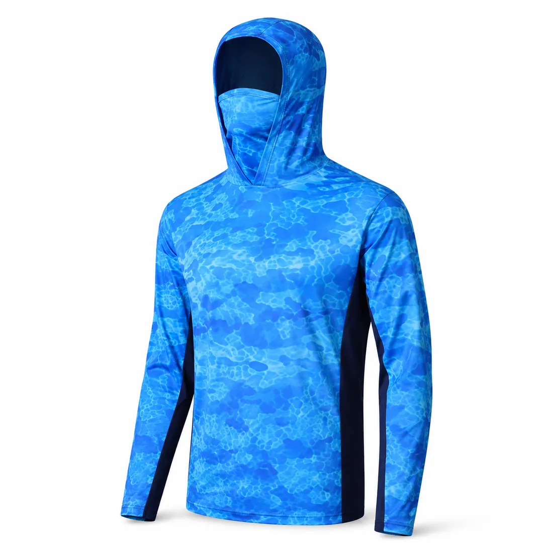 UPF Fishing Hoodie with Face Mask — custom hunting & outdoor made to order by Blackthorn World