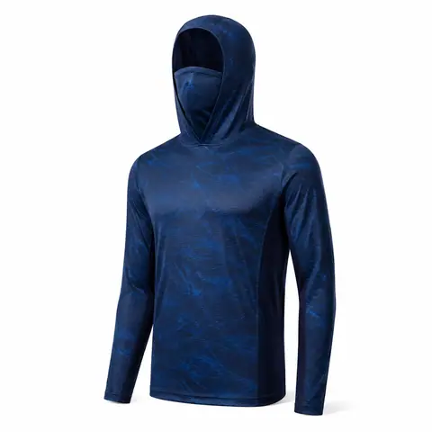 UPF Fishing Hoodie with Face Mask — view 2