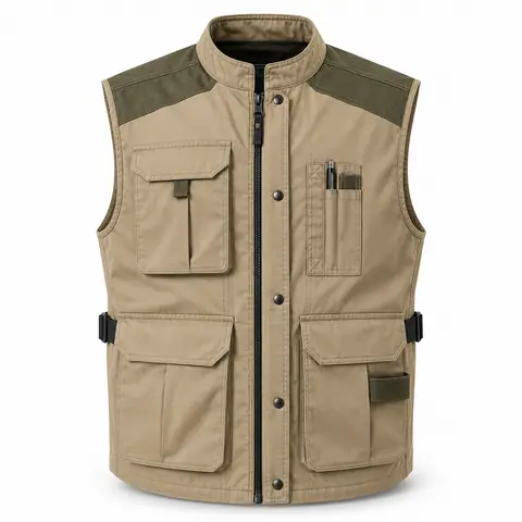Multi-Pocket Utility Work Vest — view 3