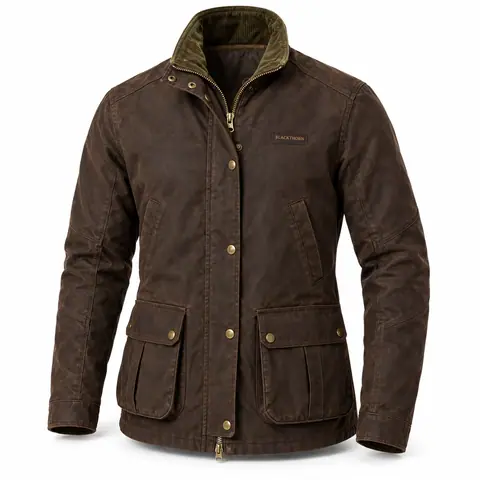 Waxed Cotton Field Jacket — custom hunting & outdoor by Blackthorn World