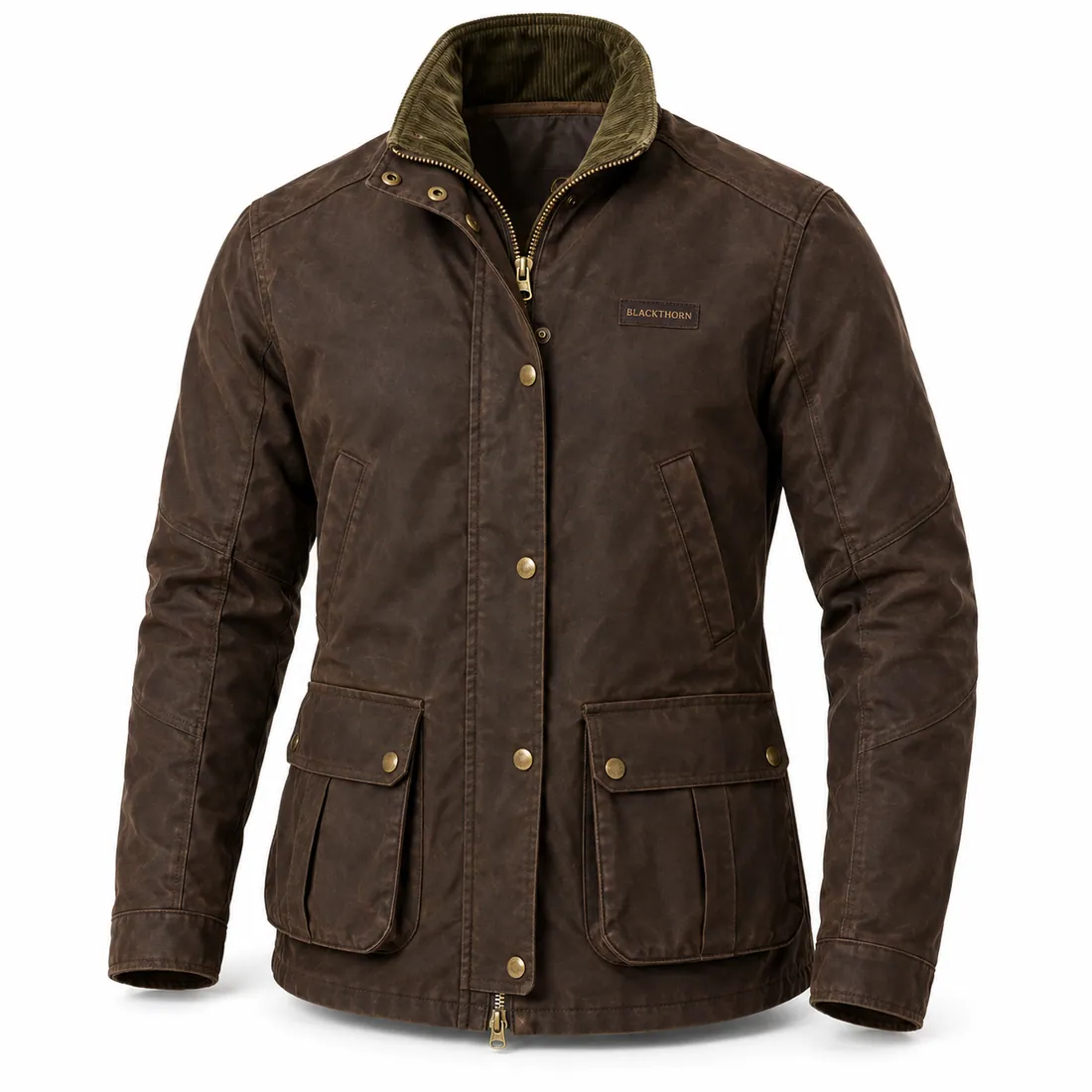 Waxed Cotton Field Jacket — custom hunting & outdoor made to order by Blackthorn World