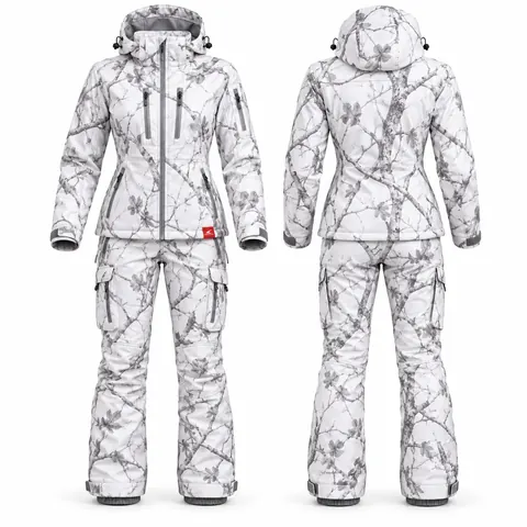 Women's Snow Branch Camo Hunting Jacket & Pants — Hunting & Tactical · Hunting jackets & suits by Blackthorn World