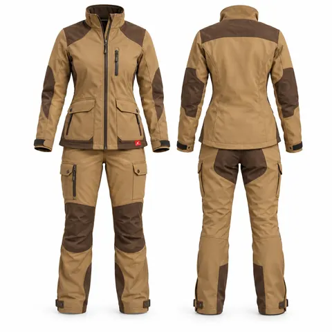 Women's Tan Upland Hunting Jacket & Pants — Hunting & Tactical · Hunting jackets & suits by Blackthorn World