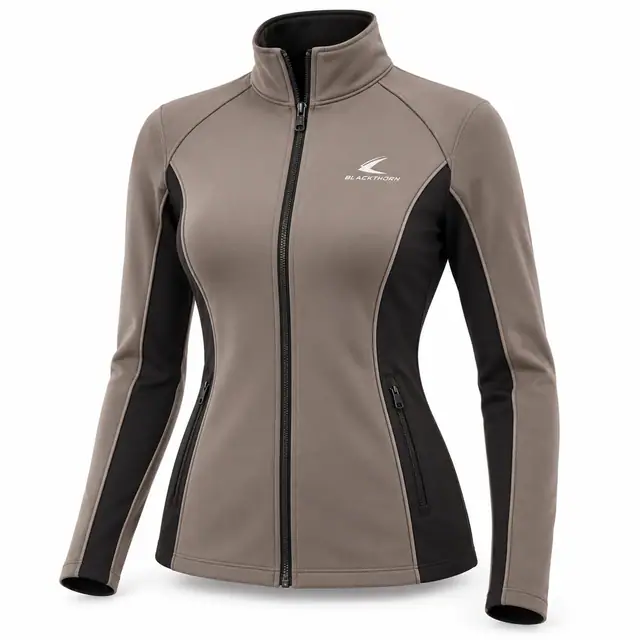 Horse riding full-zip top — custom equestrian by Blackthorn World