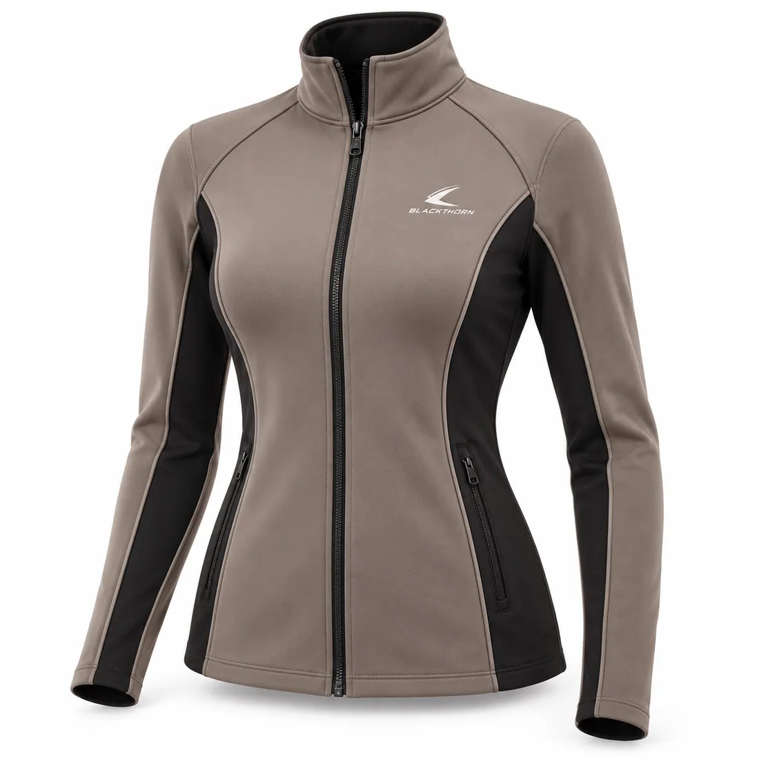 Horse riding full-zip top — custom equestrian made to order by Blackthorn World