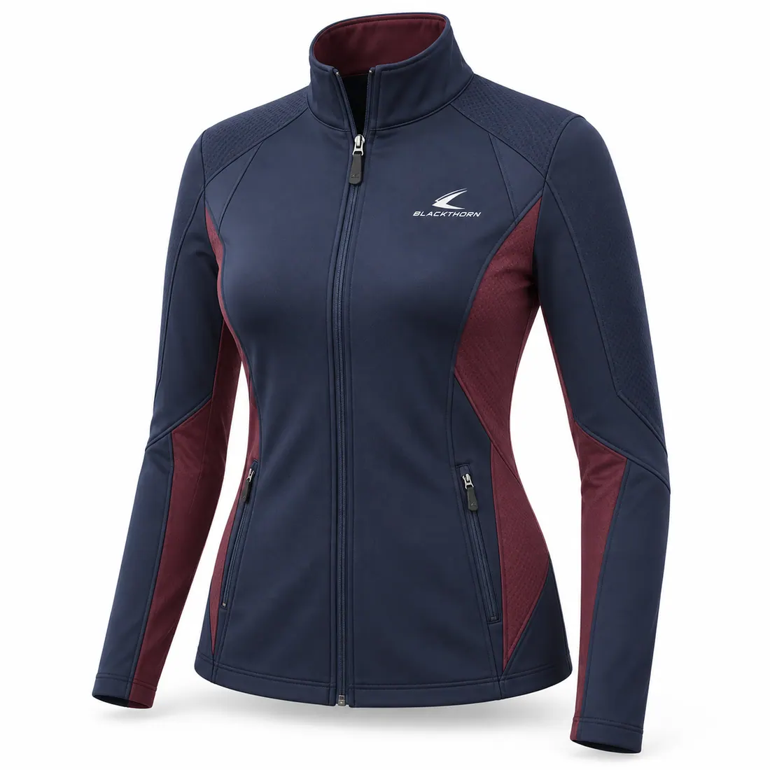 Horse riding full-zip top — view 2