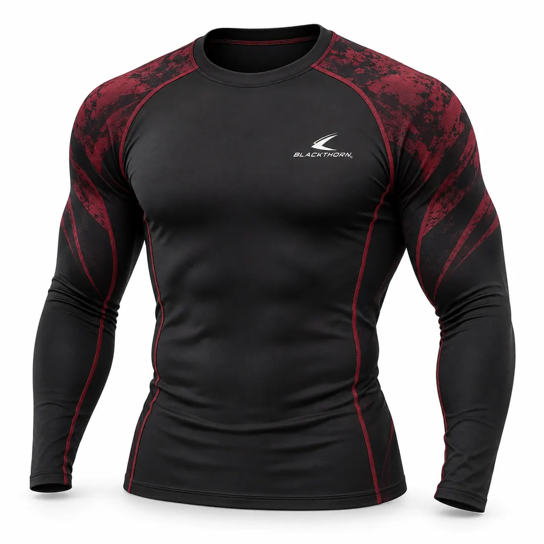 Compression top — custom fightwear made to order by Blackthorn World