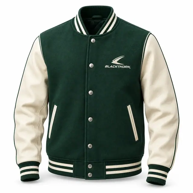 Varsity jacket — custom outerwear by Blackthorn World